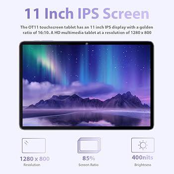 OUKITEL OT11 Android Tablet 11 Inch - 8000mAh Android 14 Tablet