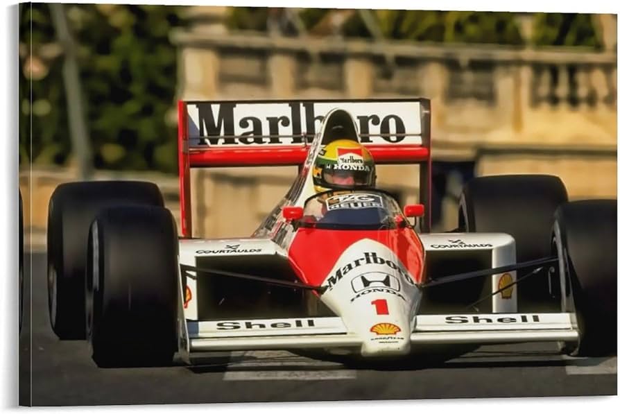 Amazon.co.jp: Ayrton Sennaアイルトン・セナかっこいいレーシングカー