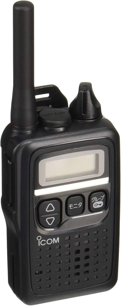 Amazon | アイコム 特定小電力トランシーバー 47ch中継タイプ ブラック