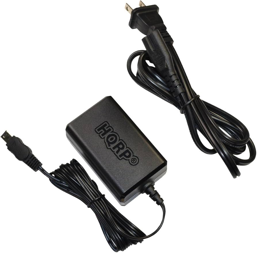 Amazon | HQRP ACアダプ、Sony HandyCam DCR-DVD100 DCR-DVD101 DCR