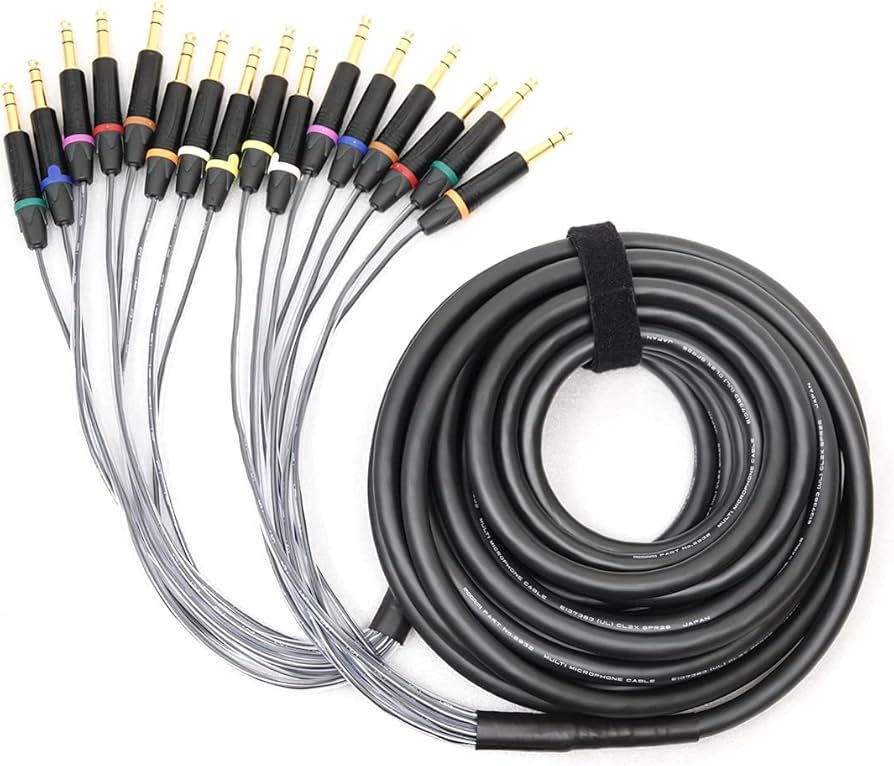 Amazon.co.jp: Mogami モガミ 2932 Snake 8ch TRSマルチケーブル (2.5m