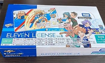 Amazon.co.jp: イナズマイレブン イレブンライセンスVol.6 BOX : ホビー