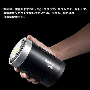 Amazon | 【GODOX正規代理店】Godox ML60 LEDライト 60W 5600K±200K色