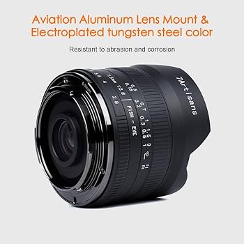 Amazon | 7artisans 7.5mm F2.8 II 魚眼レンズ 超広角 Sonyミラー