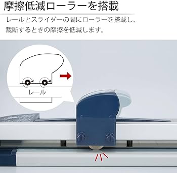 Amazon | コクヨ 裁断機 ペーパーカッター ロータリー式 60枚切り