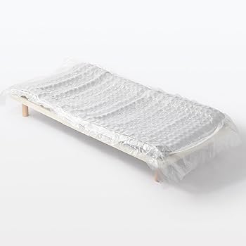 Amazon.co.jp: 無印良品 脚付マットレス シングルサイズ 幅97×奥行195