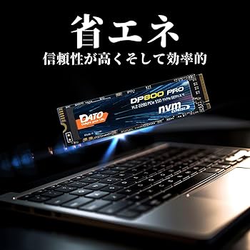 Amazon | DATO SSD M.2 512GB 内蔵 SSD PCIE Gen4x4 M.2 2280 NVMe