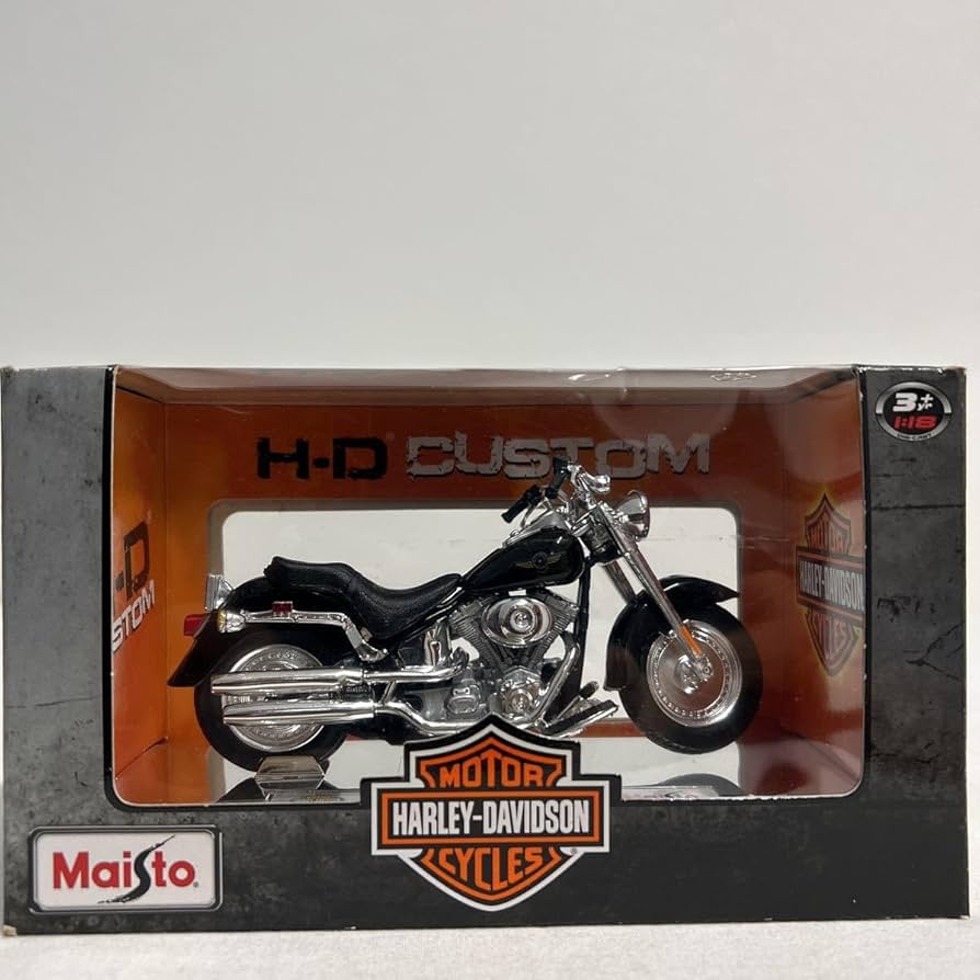 Amazon | 1/18 HARLEY DAVIDSON FLSTFI FAT BOY 2004 マイスト