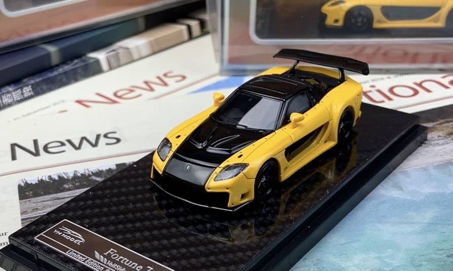 Amazon | 1/64 YM MODEL マツダ RX7 ヴェイルサイド mazda VeilSide