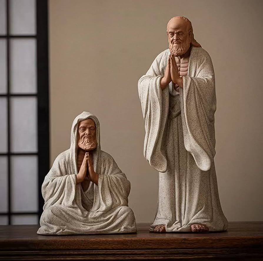 Amazon.co.jp: 菩提達磨 ぼだいだるま 達磨 達磨祖師 達磨大師 置物