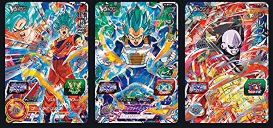 Amazon.co.jp: スーパードラゴンボールヒーローズ SVJP-01～03 3枚