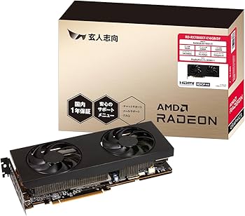 Amazon | 玄人志向 Radeon / RX7800XT 搭載 グラフィックボード GDDR6