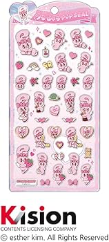 Amazon.co.jp: クラックス CRUX うるちゅる ポップシール エスター