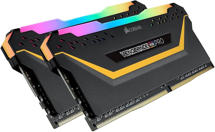 CORSAIR Vengeance RGB PRO 16GB (2x8GB) DDR4 3200 (PC4-25600) C16