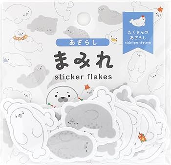 Amazon | ワールドクラフト フレークシール まみれフレークシール
