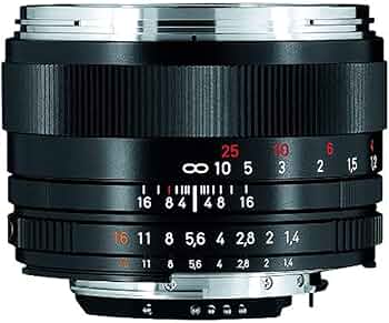 Amazon.co.jp: Carl Zeiss 50 mm/F 1,4 PLANAR T Lens : 家電＆カメラ