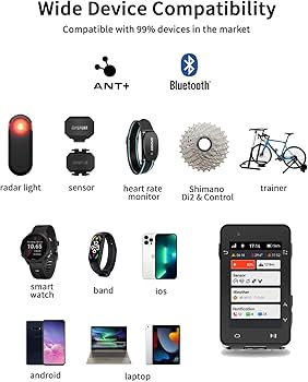 Amazon | iGPSPORT iGS630 GPS バイク コンピューター 2.8インチ 地図