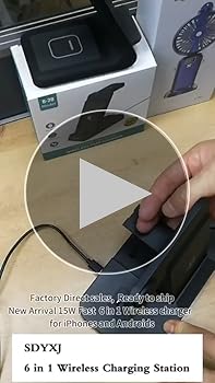 Amazon.com: 6-in-1 Fast Wireless Charging Station for iPhone 16/15