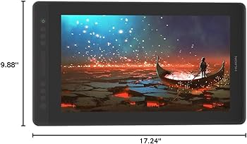 Amazon.com: HUION KAMVAS Pro 16 Drawing Tablet with Screen, 15.6