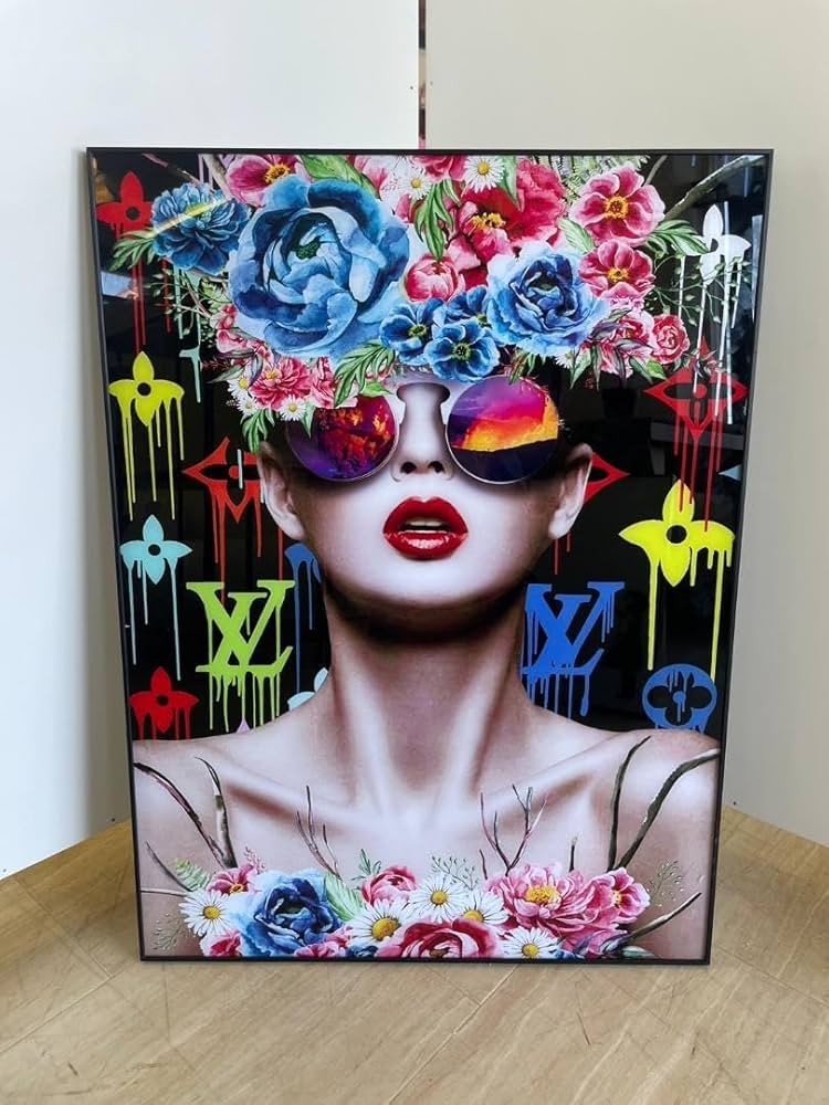 Amazon.co.jp: オマージュアート アートパネル ブランド アート 絵画