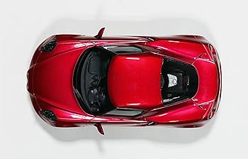 Amazon | AUTOart 1/18 アルファロメオ 4C (メタリック・レッド) 完成