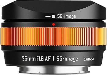 Amazon.co.jp: SG-image AF 25mm F1.8 II APS-C Xマウント 富士