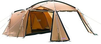 Amazon.co.jp: Coleman Tough Screen 2 Room House Tent, Sand, For 4