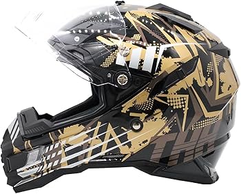 Amazon | THH インナーサンバイザー採用 オフロードヘルメット TX-27