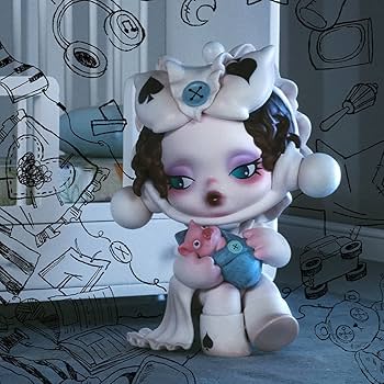 pop mart SKULLPANDA Everyday Wonderland Series - 1 peça figura