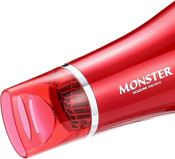 Amazon | コイズミ ヘアドライヤー モンスター 大風量 レッド KHD-W710