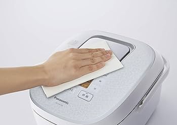 Amazon | パナソニック 炊飯器 5.5合 IH式 大火力おどり炊き スノー