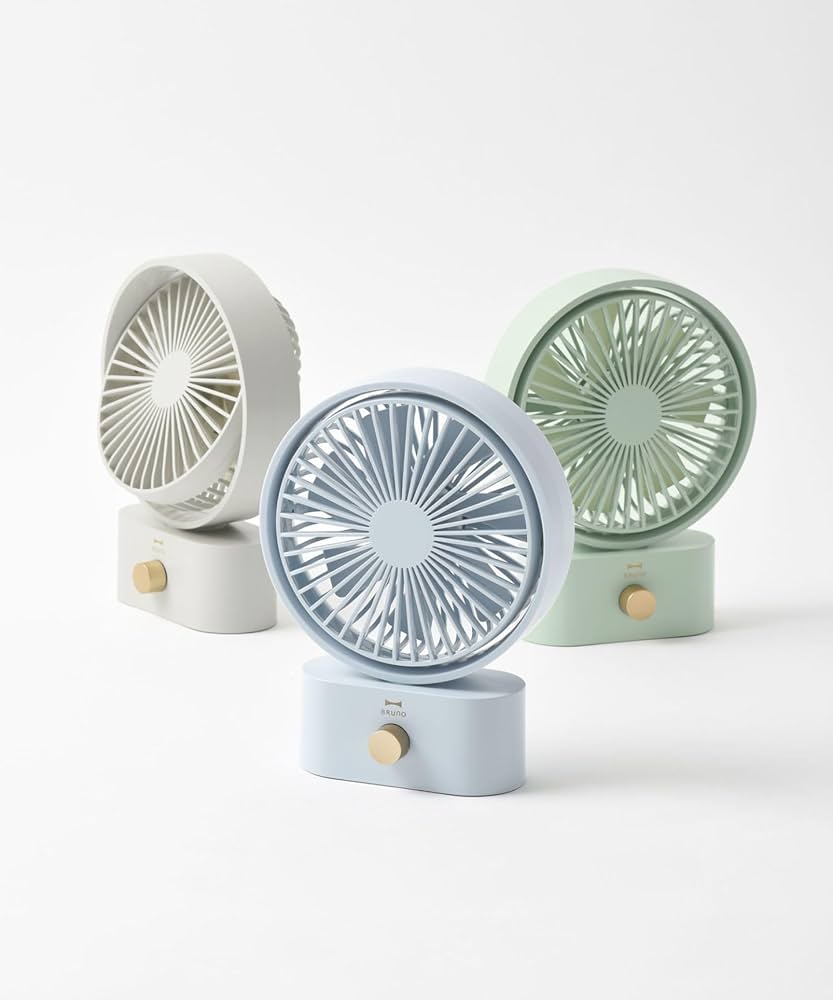 Amazon | BRUNO ブルーノ 扇風機 卓上 静音 首振り 小型 ポータブル