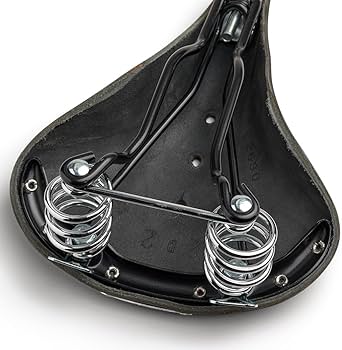 Amazon | BROOKS(ブルックス) レザーサドル スプリングつきモデルB66の