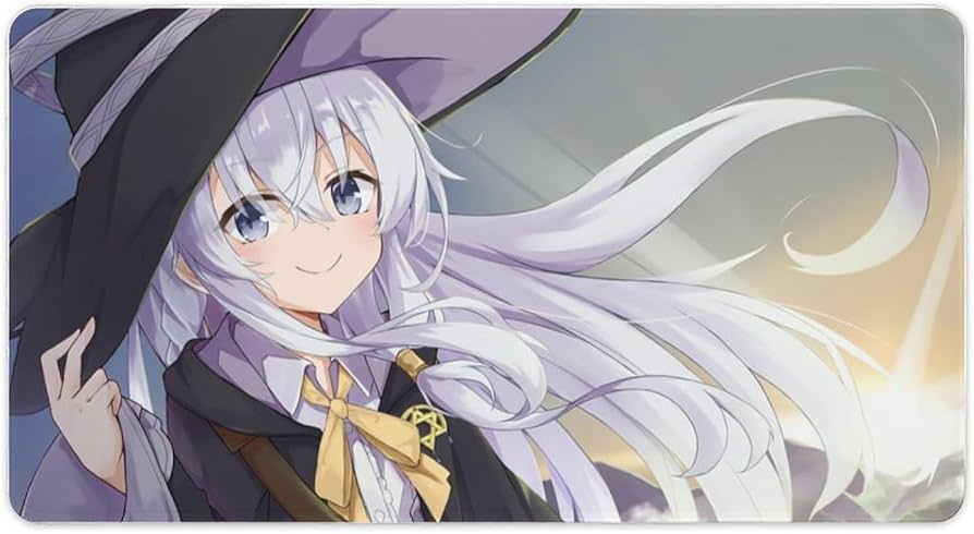 Amazon.co.jp: デスクマット パソコンマット 魔女の旅々 イレイナ