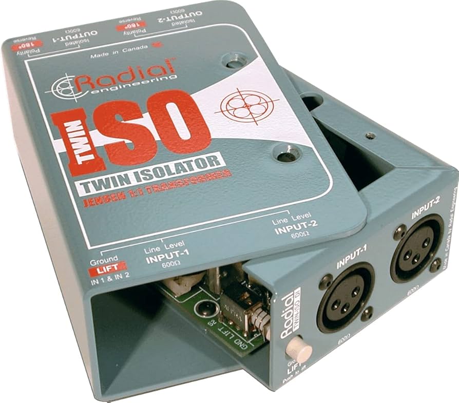 Amazon.com: Radial TWIN ISO Passive Line-Level Isolator (Standard