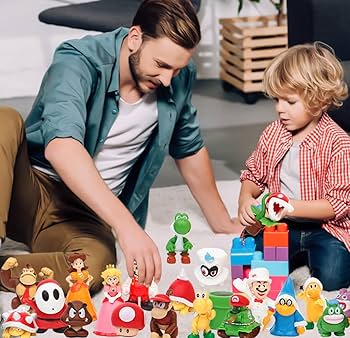 Amazon.co.jp: フィギュアセット スーパーマリオ アクションフィギュア