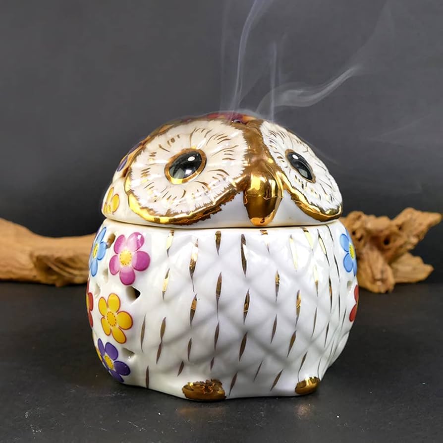 Amazon｜HIGHAWK香炉 お香ホルダー 装飾 かわいい お香 渦巻き