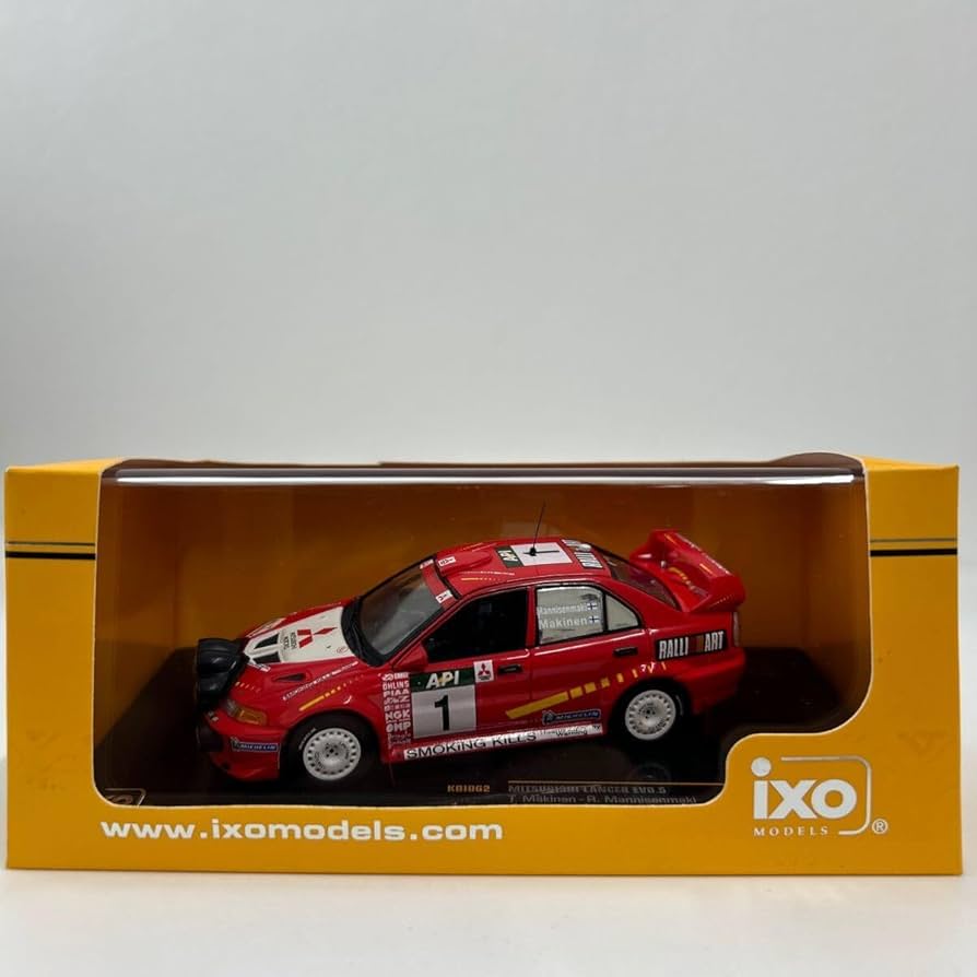 Amazon | ixo models 1/43 MITSUBISHI Lancer Evolution Ⅴ 1998#1