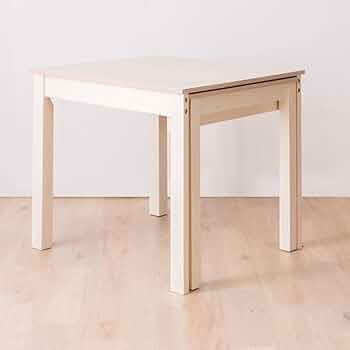 北欧レトロ ニトリ オープンシェルフ付きバタフライテーブル