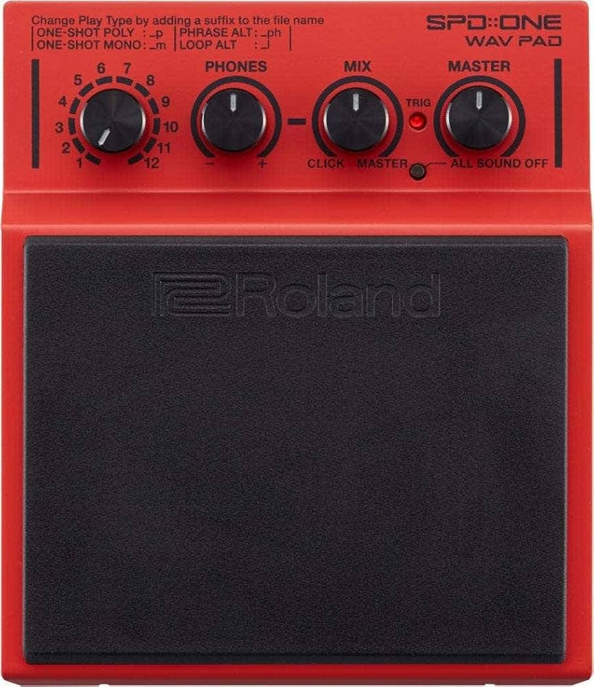 Amazon.co.jp: Roland ローランド SPD-1W SPD ONE WAV PAD 電子