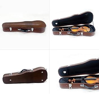 Amazon.co.jp: 4/4フルサイズのバイオリンケース、湿度計付きの豪華な
