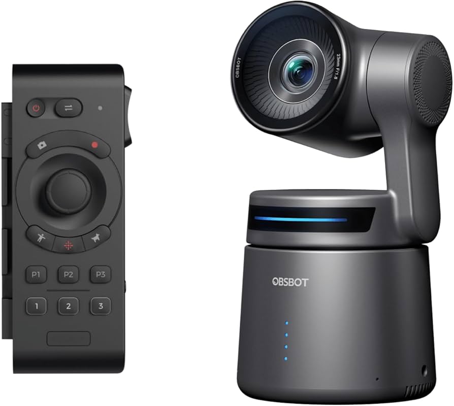 Amazon.com: OBSBOT Tail Air & Remote Controller Combo, AI Tracking