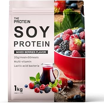Amazon | ザプロ ソイプロテイン ミックスベリー 風味 1kg 武内製薬
