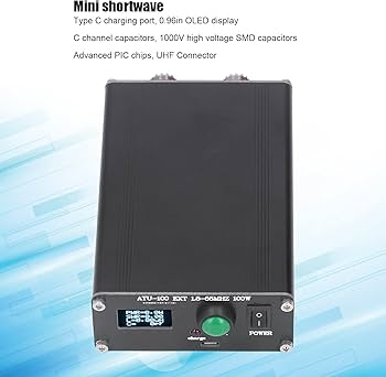 Amazon.com: Automatic Antenna Tuner, ATU-100 Antenna Tuner for Ham