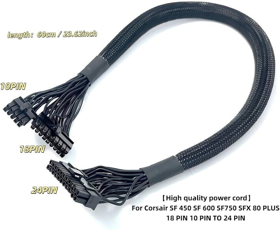 Amazon.com: GinTai 18 PIN 10 PIN to 24 PIN Power Cable Adapter