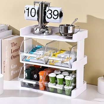 Amazon｜コーヒー収納ラックスティックコーヒー 収納オーガナイザー