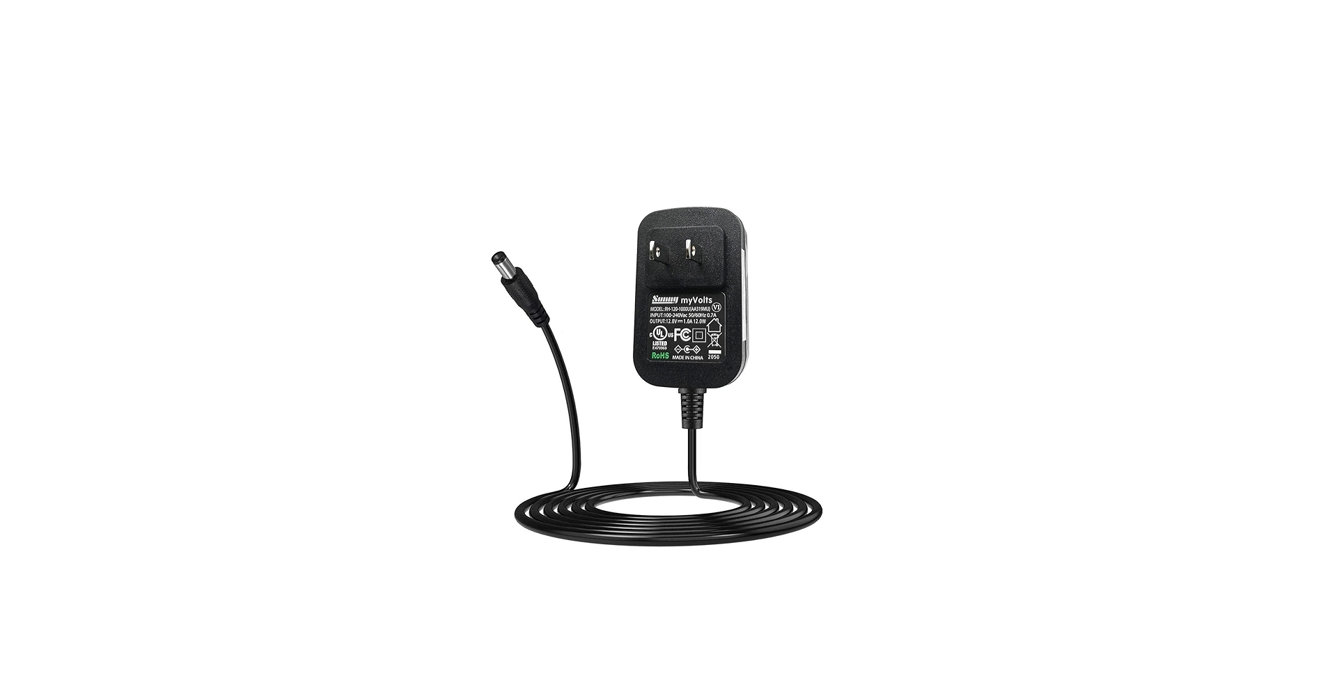MyVolts 12V Power Supply Adaptor Compatible with Sennheiser
