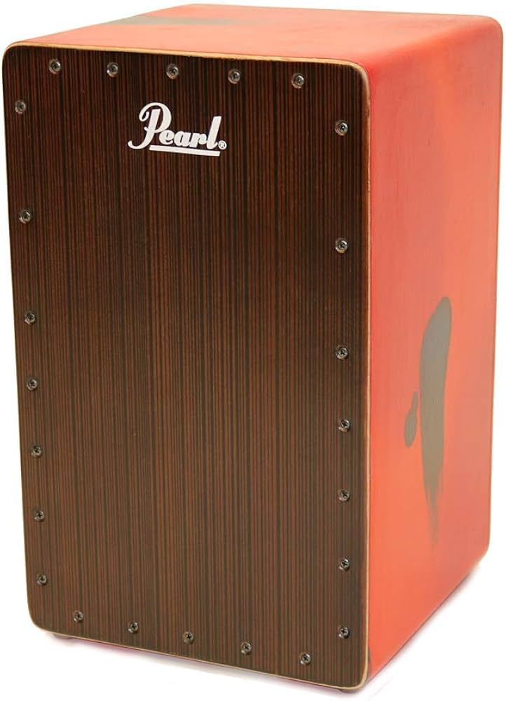 Amazon.com: Pearl Primero Cajon - Abstract Red : Musical Instruments