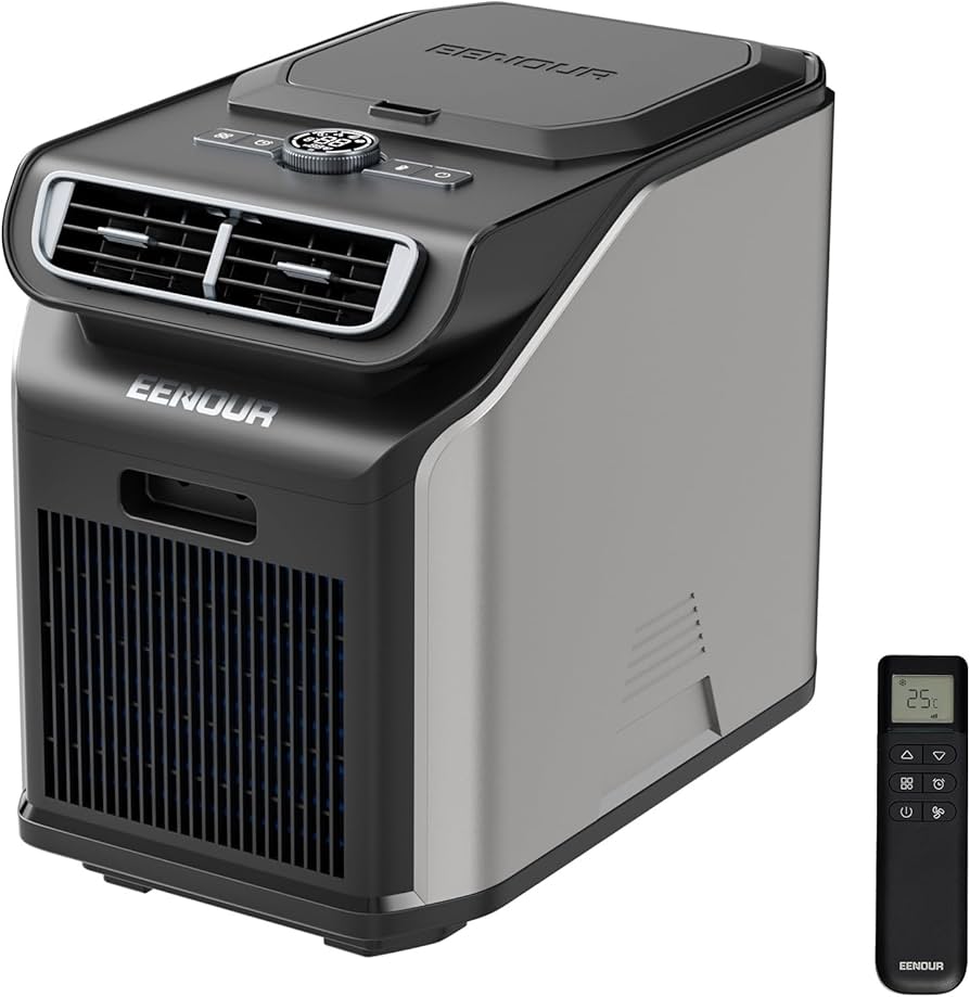 Amazon | EENOUR ポータブルエアコン PA600 2重換気システム 冷房能力