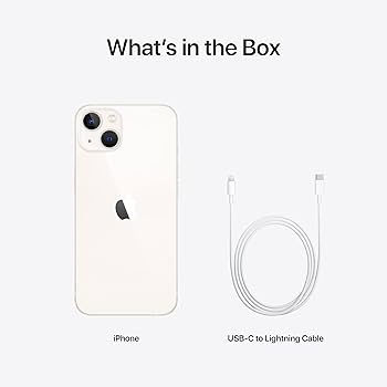 Amazon.com: Apple iPhone 13, 128GB, Starlight - Verizon (Renewed